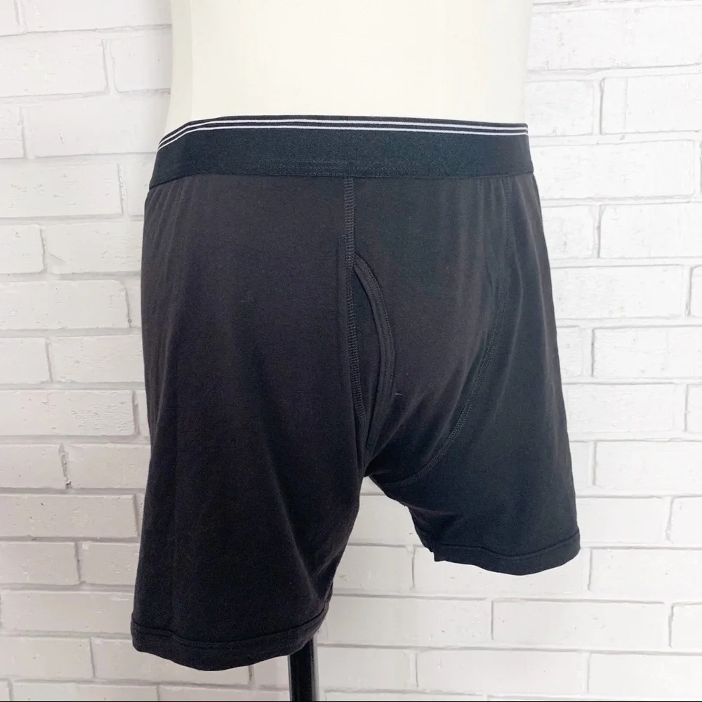 J.‎ Crew Men’s Black Stretch Boxer Briefs